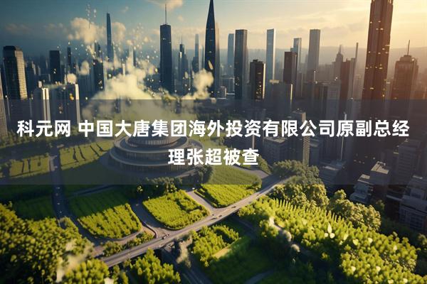 科元网 中国大唐集团海外投资有限公司原副总经理张超被查